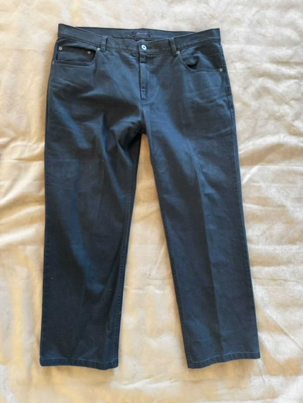 Roundtree & Yorke Black Casuals pants 40 X 30